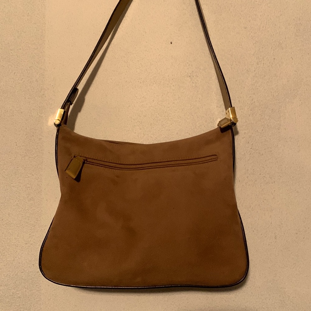 Mondani Suede Shoulder Bag